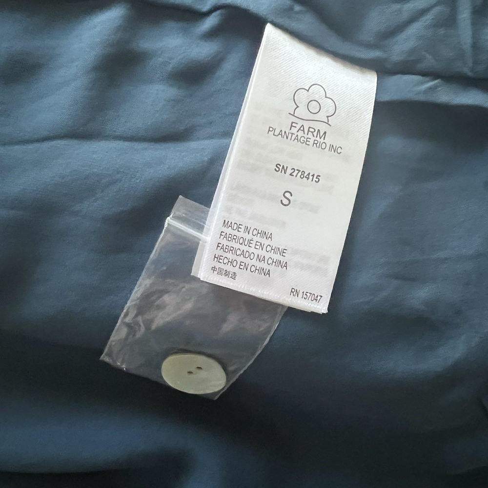 NWOT FARM RIO For Anthropologie Long Sleeve Blazer Dress Size Small MSRP $210 - Picture 11 of 12